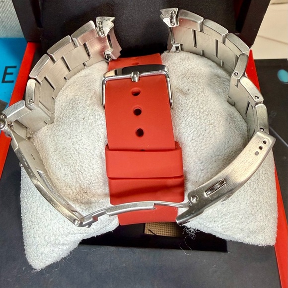 Tissot Seastar Chronograph Date Designer Dive Mens Watch - Picture 6 of 8